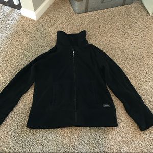 Black Calvin Klein Fleece Jacket